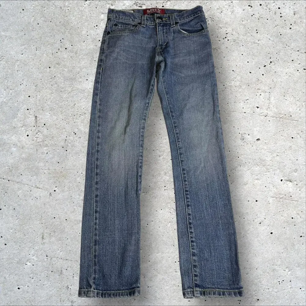 RARE Levi's Double‎ Sided Red Tab Error Denim Jeans Size 26x26 1/2